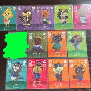 どうぶつの森amiiboカード 第5弾アミーボカード どうぶつの森 amiibo amiiboカード とびだせどうぶつの森12枚