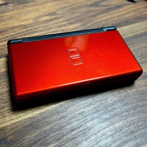 ニンテンドーDS Lite 任天堂 ニンテンドーDSライト クリムゾン ブラック 充電ケーブル ソフト付き