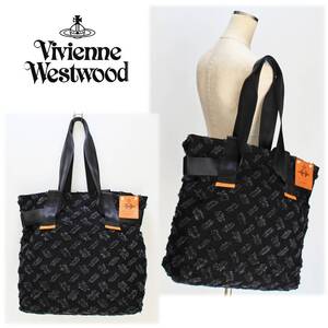 《Vivienne Westwood ヴィヴィアンウエストウッド》新品 大容量 カット&スラッシュ 2WAYトートバッグ 男女兼用 プレゼントにも A5032