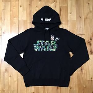 ★美品★ star wars × BAPE BB-8 & D-O PULLOVER HOODIE Mサイズ a bathing ape スターウォーズ パーカー エイプ ベイプ BAPE camo 3212