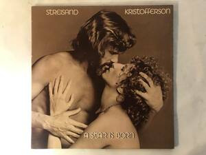 11128S US盤 12inch LP★BARBRA STREISAND/KRIS KRISTOFFERSON/A STAR IS BORN★JS 34403