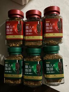 UCC上島珈琲 職人の珈琲 芳醇な味わい、 ほろ苦い味わい 合計6本
