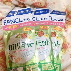 ファンケル カロリミット 40回分 3袋 4ヶ月分