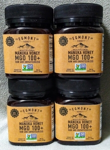 ■送料無料■4個組 エグモントハニー MGO100+ マヌカハニー 250g Egmont Honey Multifloral Manuka Honey australia