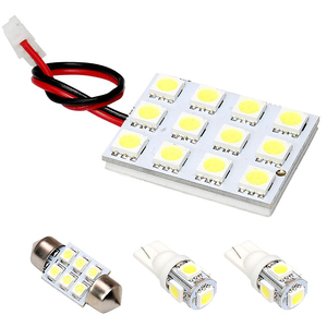 ルームランプ LED 鬼爆閃光 総発光数84発 B44A B45A B47A B48A ルークス [R2.3-] 4点セット