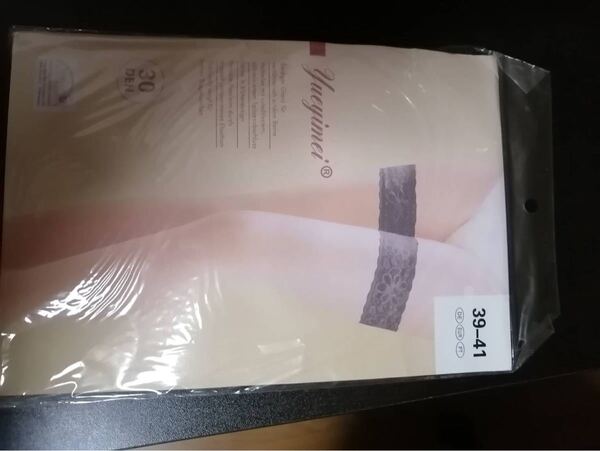 新品 未使用 ガーターストッキング 黒