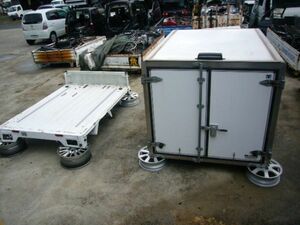DA63T キャリー 冷凍冷蔵 車 冷凍庫/冷蔵庫　－20度動作確認済　使用期間約5年　コンプレッサー/荷台　THERMO KING 福岡引取限定 300830-3