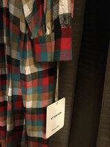 即決！＜Steven Alan＞BLOCK CHECK DRESS/ブロック チェック ワンピース サイズM ウール混 ユナイテッドアローズ購入 スティーブンアラン_画像10