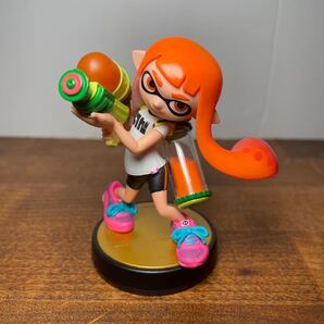 インクリング amiibo アミーボ スプラトゥーン オレンジガール 大乱闘スマッシュブラザーズシリーズ