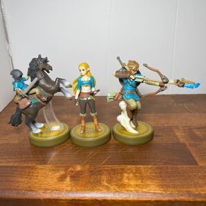 騎乗リンク 弓リンク ゼルダ姫 amiibo アミーボ ゼルダの伝説ブレスオブザワイルド BotW