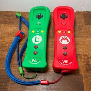 Wiiリモコンプラス マリオルイージ WiiU 任天堂