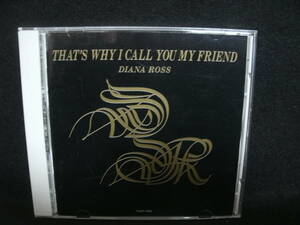 【中古CD】 DIANA ROSS / ダイアナ・ロス　/ フォー・フレンズ / THAT'S WHY I CALL YOU MY FRIEND