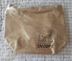 [Новый] [Не продается] Суммарная атласная сумка Snoopy Gold