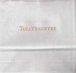 【新品】タリーズコーヒー(TULLY'S COFFEE)◆ショップ袋（紙袋） 小