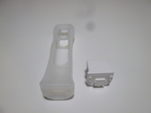 M043《送料無料　即日発送》Wii　モーションプラス　ジャケット　（分解洗浄　動作確認済）リモコンカバー