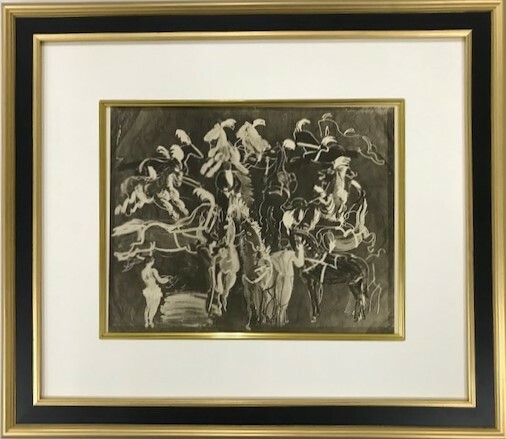 【特価】　≪　　ラウル 　デュフィ 　　≫　　COLLOTYPES【コロタイプ版画】 　　LE CIRQUE　Ⅰ 　　1929年 　　RAOUL　 DUFY