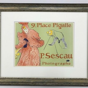 【特価】　≪　　 トゥールーズ　ロートレック　　≫　　リトグラフ【石版画】　　SESCAU PHOTOGRAPHE 　　1966年　　TOULOUSE-LAUTREC