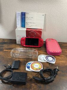 psp 3000 レッド