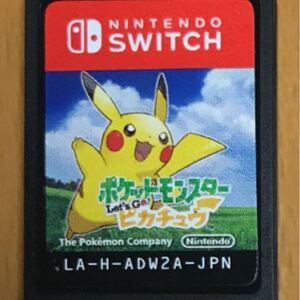 【美品】Let''s Go ピカチュウ レッツゴーピカチュウ ニンテンドーSwitchソフト