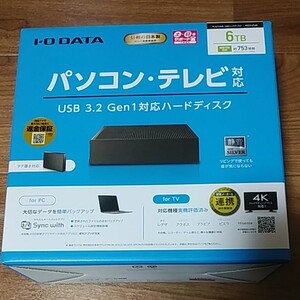I/O DATA HDCX-UTL6K 3.5インチHDD 6TB ③