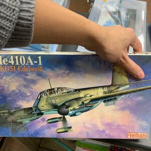 即決 1/72 Fine Molds 　　メッサーシュミット Me410A-1 I./KG51 エーデルヴァイス ファインモールド