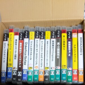 プレイステーション3ゲームソフト15本詰め合わせセット