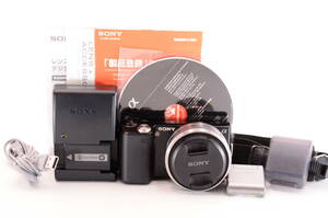 SONY ソニー α NEX-5 ブラック ボディ + E 16mm f/2.8 SEL16F28 レンズ (t187)