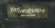 4462*1　Yves Saint Laurent　イヴ・サンローラン　ジャケット　C96-W86-T170　AB5　025-5-BR-SA　ブラック　ウール　スーツ　メンズ_画像6