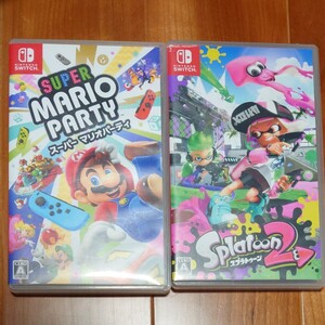 Nintendo Switch スプラトゥーン2 スーパーマリオパーティ セット