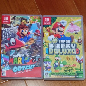 Switch スーパーマリオオデッセイ NewスーパーマリオブラザーズU セット