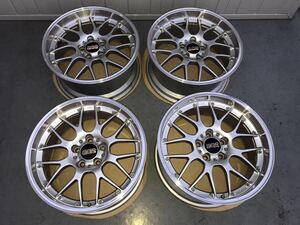 ＢＢＳ ＲＳ－ＧＴ ８．５Ｊ－１８ ＋３０ ×４ ＧＴ－Ｒサイズ 絶版品 ♪ GTR GT-R nismo ニスモ LM RG-R 鍛造 タホNO175