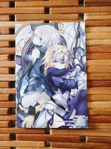 非売品～Fate/Grand Order アンソロジー「*マシュ&ジャンヌ・ダルク*」特典 イラストカード♪～