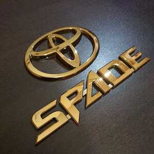 TOYOTA SPADE GOLD EMBLEM トヨタ スペード ゴールドエンブレム VIP LUXURY CUSTOM ビップ ラグジュアリー カスタム