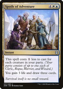 MTG ■金/英語■ 《冒険の戦利品/Spoils of Adventure》ゼンディカーの夜明け ZNR