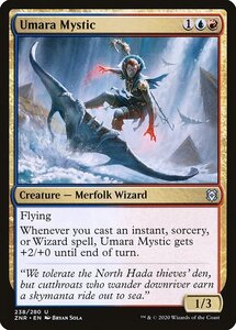 MTG ■金/英語■ 《ウマーラの神秘家/Umara Mystic》ゼンディカーの夜明け ZNR