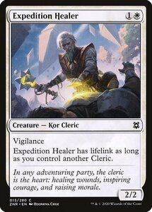 MTG ■白/英語版■ 《探検隊の癒し手/Expedition Healer》ゼンディカーの夜明け ZNR