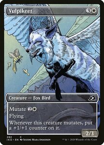 MTG ■白/英語版■ 《狐インコ/Vulpikeet》★ショーケースFOIL★ イコリア:巨獣の棲処 IKO