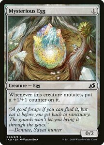 MTG ■無/英語版■ 《不思議な卵/Mysterious Egg》イコリア:巨獣の棲処 IKO