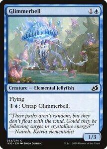 MTG ■青/英語版■ 《微光クラゲ/Glimmerbell》イコリア:巨獣の棲処 IKO