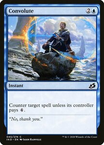 MTG ■青/英語版■ 《巻き込み/Convolute》イコリア:巨獣の棲処 IKO