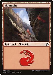 MTG ■土地/英語版■ 《山/Mountain》イコリア:巨獣の棲処 IKO