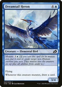 MTG ■青/英語版■ 《夢尾の鷺/Dreamtail Heron》イコリア:巨獣の棲処 IKO