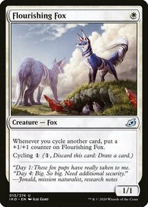 MTG ■白/英語版■ 《繁栄の狐/Flourishing Fox》イコリア:巨獣の棲処 IKO