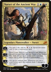 MTG ■金/英語版■ 《古き道のナーセット/Narset of the Ancient Way》イコリア:巨獣の棲処 IKO