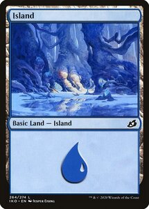 MTG ■土地/英語版■ 《島/Island》イコリア:巨獣の棲処 IKO