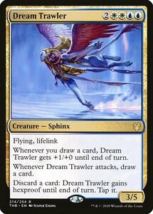 MTG ■金/英語版■ 《夢さらい/Dream Trawler》★FOIL★ テーロス還魂記 THB