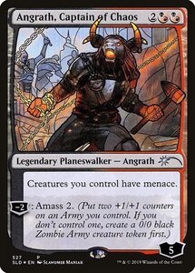 MTG ■金/英語版■ 《混沌の船長、アングラス/Angrath, Captain of Chaos》★FOIL★ Secret Lair SLD