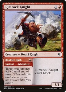 MTG ■赤/英語版■ 《リムロックの騎士/Rimrock Knight》★FOIL★エルドレインの王権 ELD