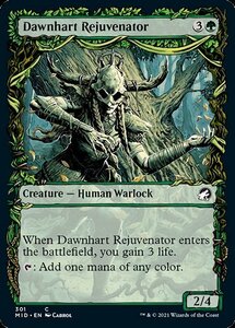 MTG ■緑/英語版■ 《ドーンハルトの再生者/Dawnhart Rejuvenator》▲ショーケース▲ イニストラード 真夜中の狩り