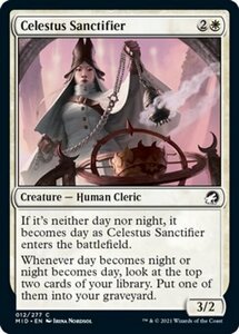 MTG ■白/英語版■ 《セレスタスの奉納者/Celestus Sanctifier》★FOIL★イニストラード真夜中の狩り MID